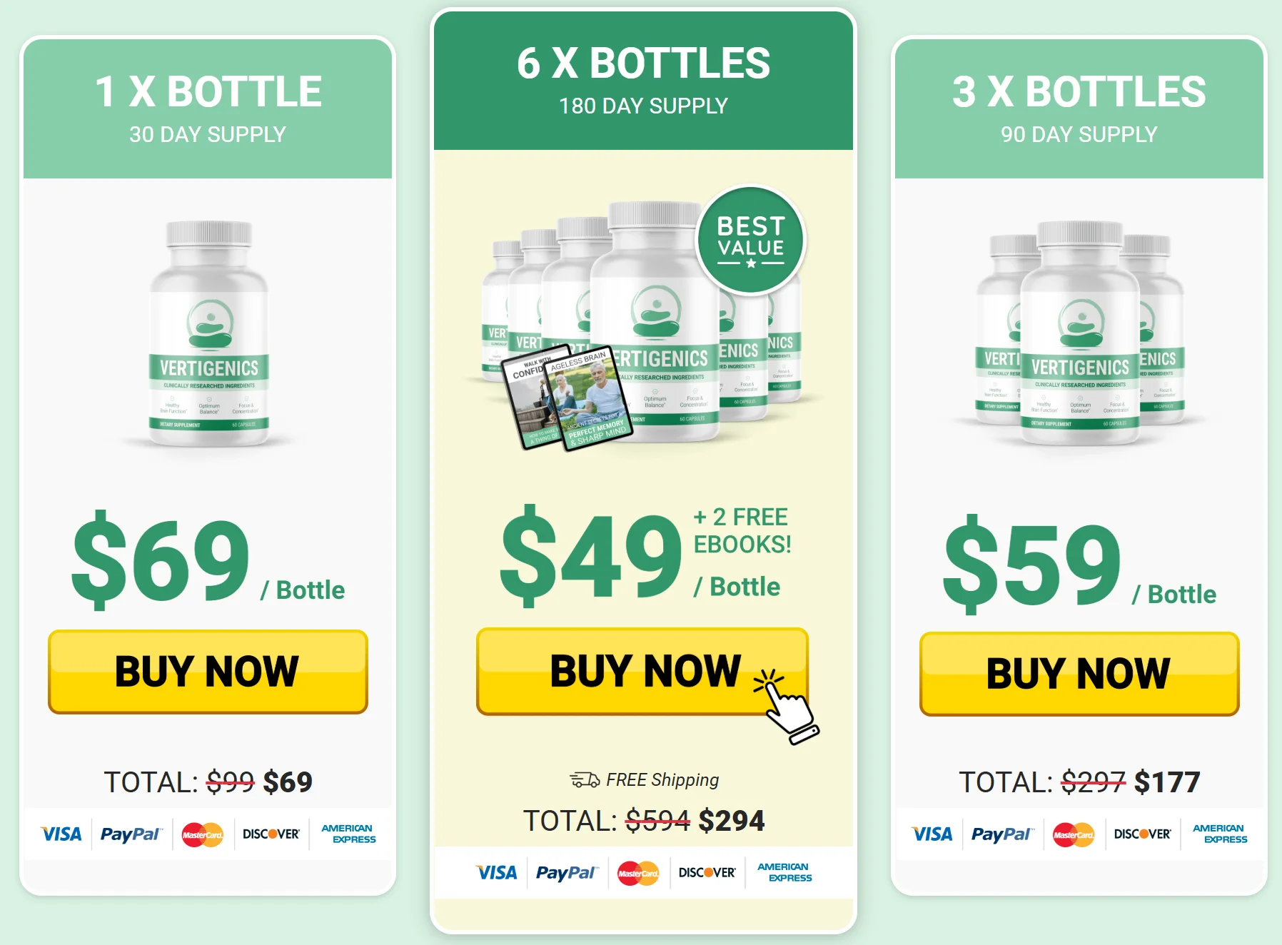 Vertigenics order now 1